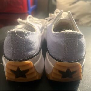Converse Purple Chunky soles